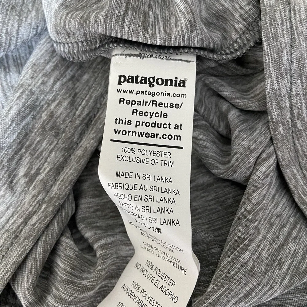 Patagonia T-Shirt Mens Small Capilene Cool Daily Performance Graphic Tee Outdoor
